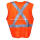 Orange Flame Resistant Hi Vis Vest